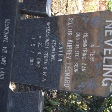 NEVELING Aubrey Leonard 1962-1981