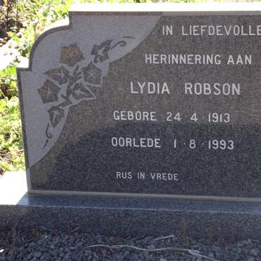 ROBSON Lydia 1913-1993