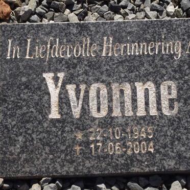 SCHEEPERS Yvonne 1945-2004