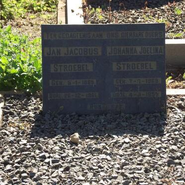 STROEBEL Jan Jacobus 1889-1961 &amp; Johanna Joelina 1868-1959