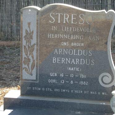 STRESO Arnoldus Bernardus  1911-1982