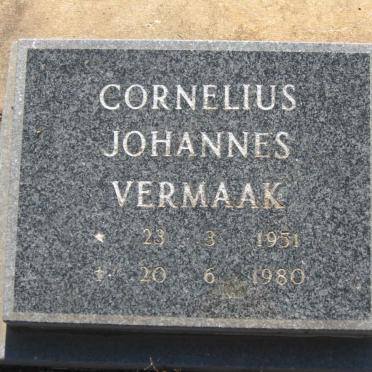 VERMAAK Cornelius Johannes 1951-1980