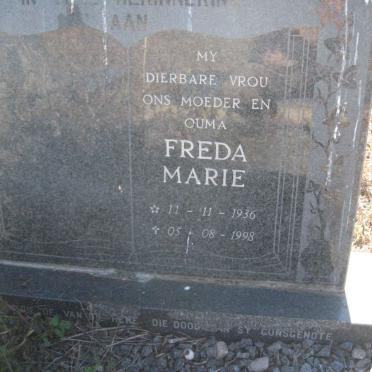 ? Freda Marie 1936-1998