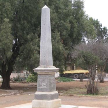 Eastern Cape, HOFMEYR, Anglo Boer War - Burgher Memorial