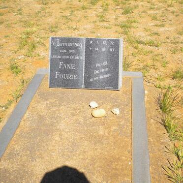 FOURIE Fanie 1972-1987