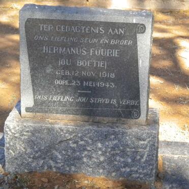FOURIE Hermanus 1918-1943