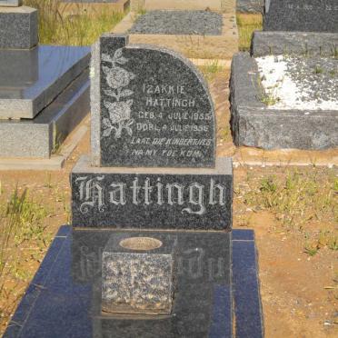 HATTINGH Izakkie 1955-1955