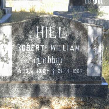 HILL Robert William 1912-1987