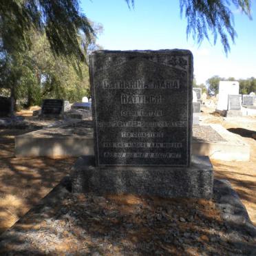 HATTINGH Catharina Maria nee COETZER 1867-1950