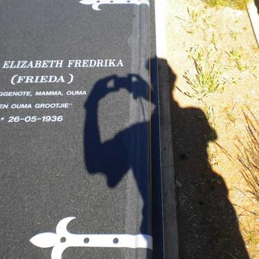 HEERDEN Anna Elizabeth Fredrika, van 1936-