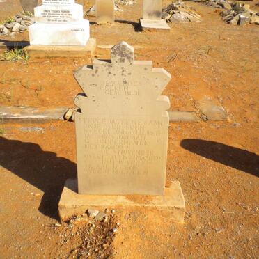 JORDAAN Anna Elizabeth Jacomina nee OPPERMAN 1864-19??