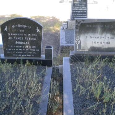 JORDAAN Johannes Petrus 1923-1951 &amp; Magdalena S. OLIVIER 1926-1968