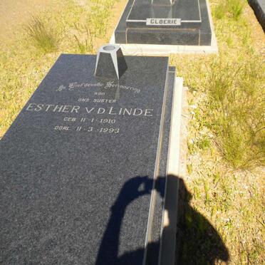 LINDE Esther, v.d. 1910-1993