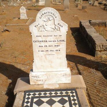 LINDE Catharina, van der 1867-1916