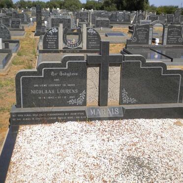 MARAIS Nicolaas Lourens 19432-1984