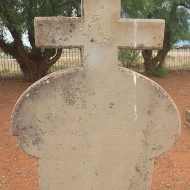 MARAIS Engela H. nee VAN HEERDEN 1870-1905