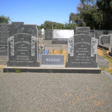 MARAIS Era 1910-1957 &amp; Hanna KOEKEMOER 1911-1997