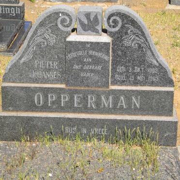 OPPERMAN Pieter Johannes 1909-1963