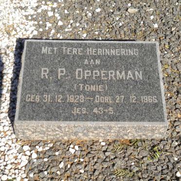 OPPERMAN R.P. 1928-1966