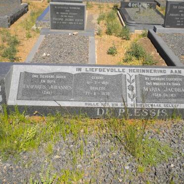 PLESSIS Casparus Johannes, du 1891-1970