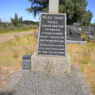 SEARLE Walter Finney -1964 &amp; Dobbie Peggy 1918-2015