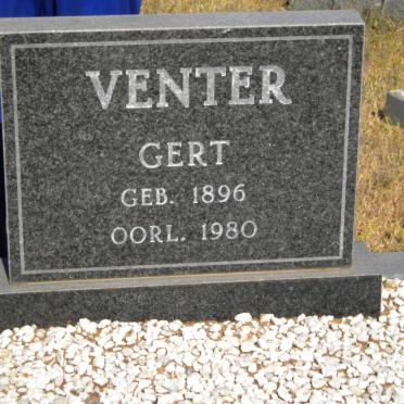 VENTER Gert 1896-1980