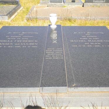 VUUREN Thomas Frederick, Jansen van 1910-19?0 &amp; Machel Magrietha OELOFSE 1915-19?3