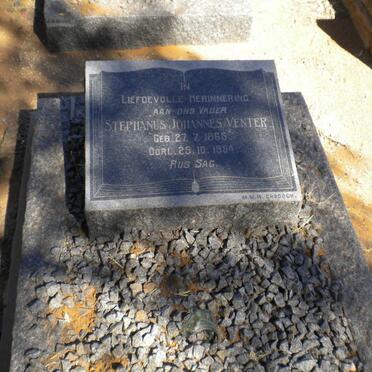 VENTER Stephanus Johannes 1865-1954