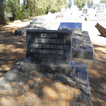 VILLIERS Muriel, de nee SMIT 1906-1985