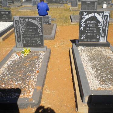 VORSTER Petrus Jacobus 1921-1973 &amp; Rachel Maria BESTER 1919-1996