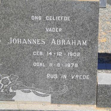 WIT Johannes Abraham, de 1902-1979