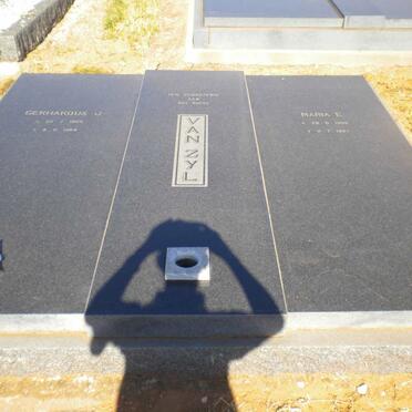 ZYL Gerhardus J., van 1906-1964 &amp; Maria E. 1908-1987