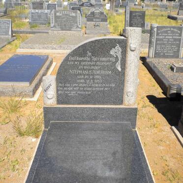 ZYL Stephanus Abraham, van 1885-1957