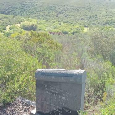 Eastern Cape, HUMANSDORP district, Kabeljousrivier, Misgund 341, Single grave