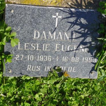 DAMANT Leslie Eugene 1936-1993