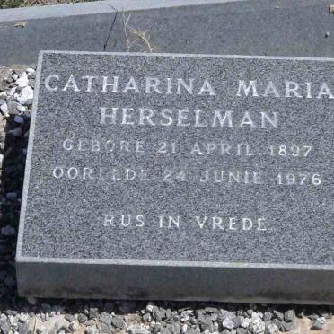 HERSELMAN Catharina Maria 1897-1976