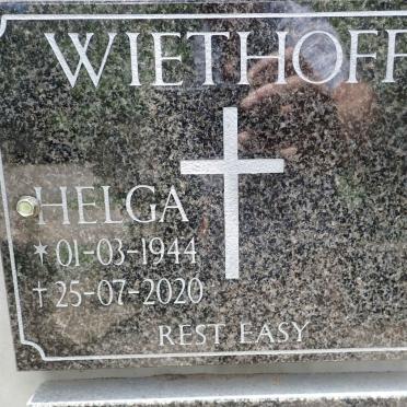 WIETHOFF Helga 1944-2020