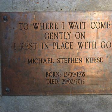 KEESE Michael Stephen 1935-2012