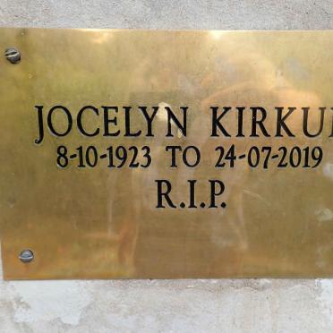 KIRKUP Jocelyn 1923-2019