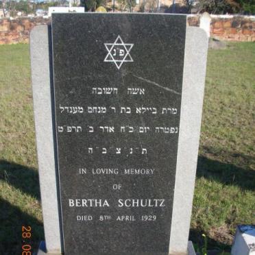 SCHULTZ Bertha -1929