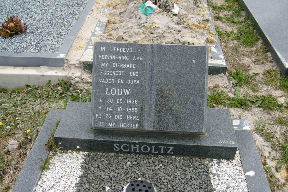 SCHOLTZ Louw 1936-1995