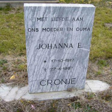 CONJE Johanna E. 1917-1997
