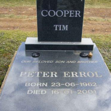 COOPER Peter Errol 1962-2001