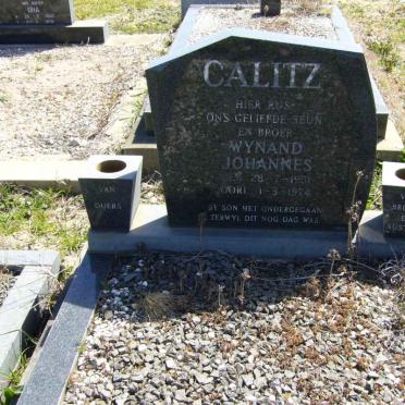 CALITZ Wynand Johannes 1951-1974