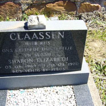 CLAASSEN Sharon Elizabeth 1969-1970