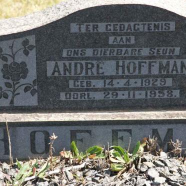 HOFFMAN André 1929-1958