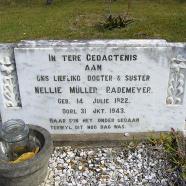 RADEMEYER Nellie Müller 1922-1943