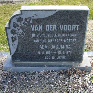 VOORT Ada Jacomina, van der 1894-1974