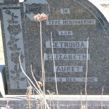 AURET Gertruida Elizabeth -1990