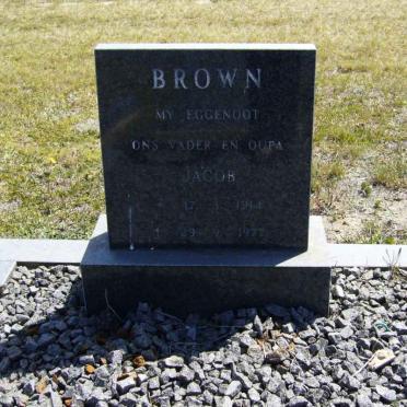 BROWN Jacob 1944-1977
